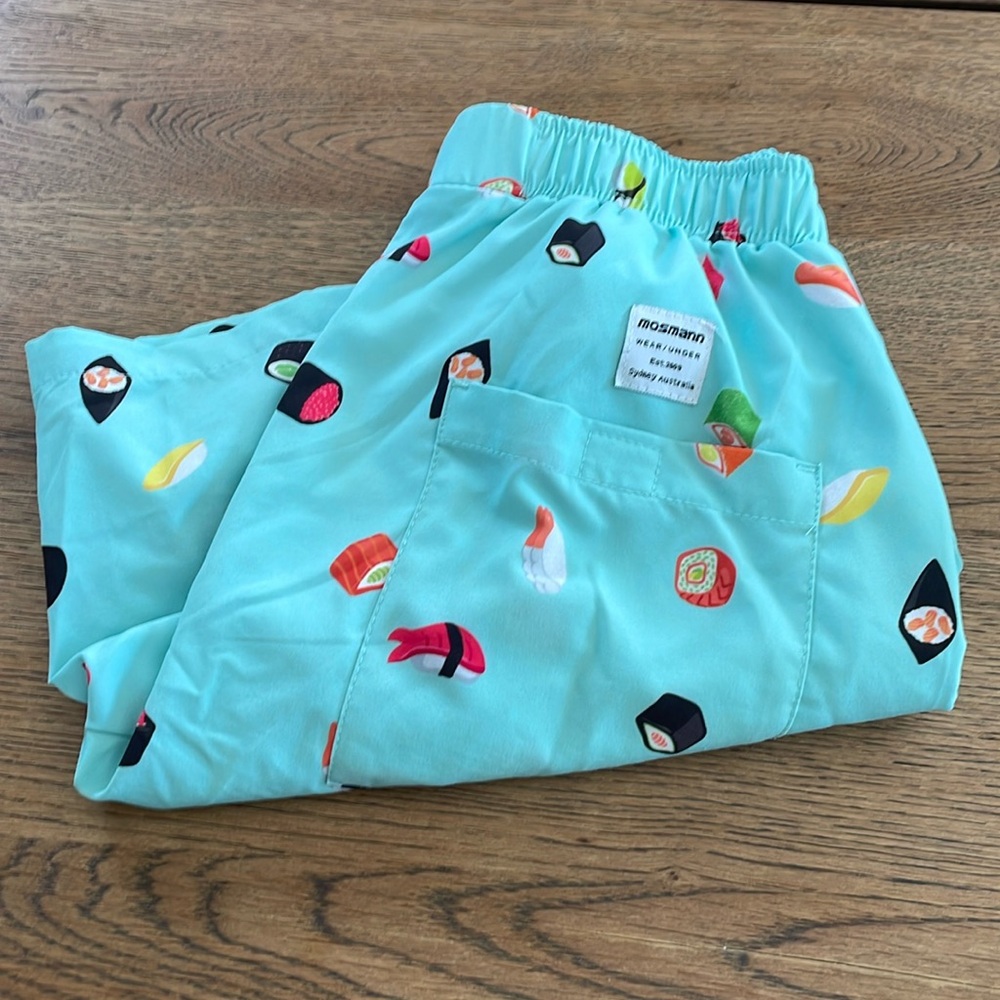S sushi swim shorts lined - Mosmann Wear/under Est. 2009 Sydney Australia